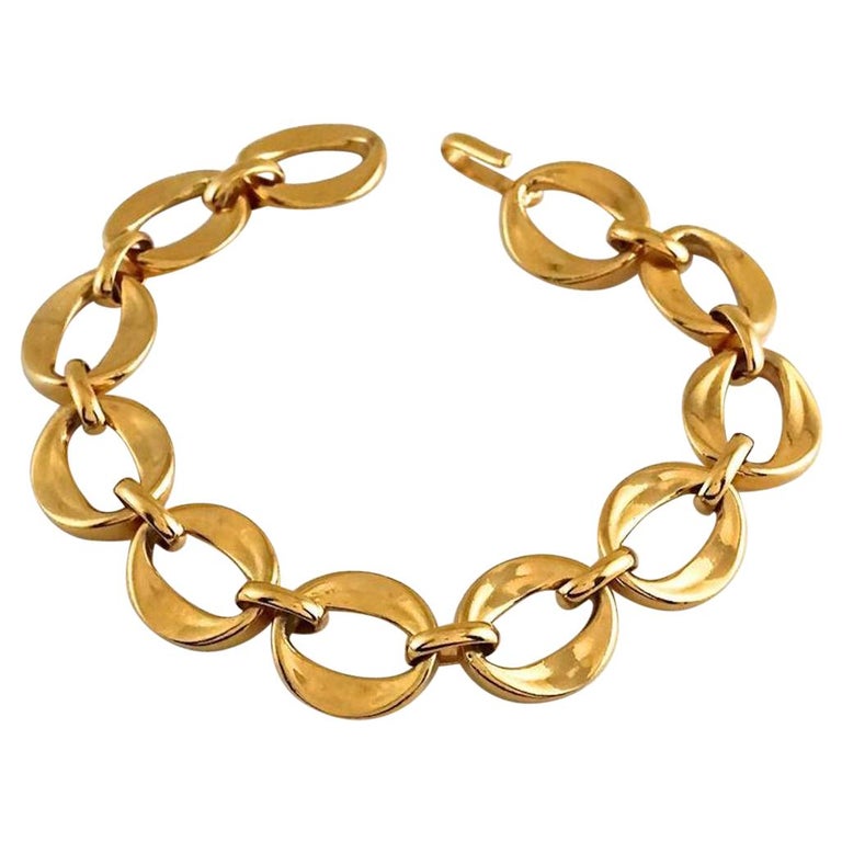 Vintage CHANEL Nicole Richie Chain Link Choker Necklace at 1stDibs