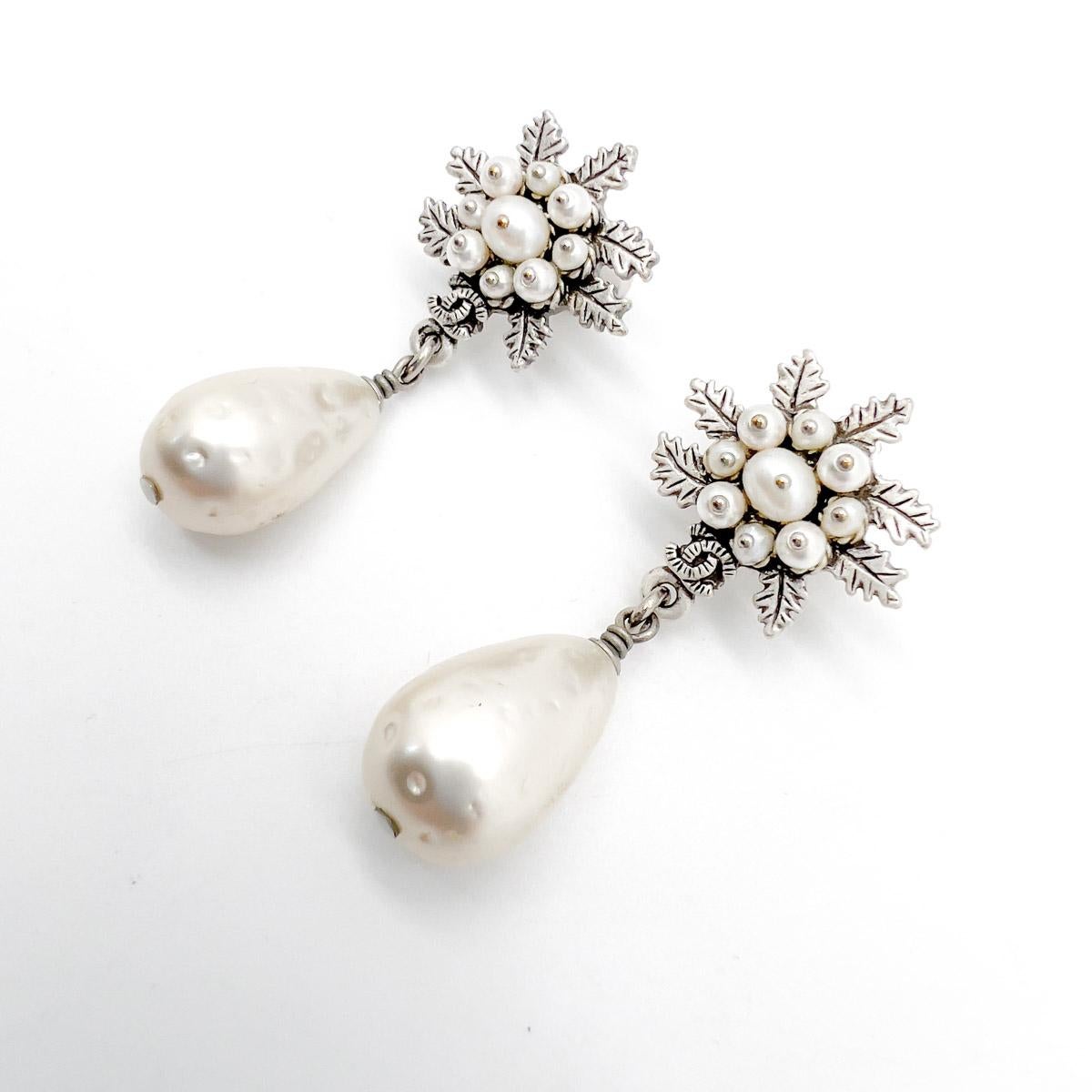 chanel bridal earrings