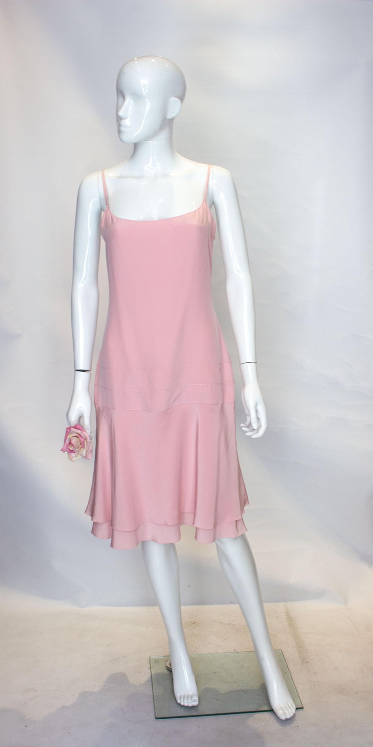 Vintage Chanel Light Pink Chanel Dress CHANEL Spring 1997 Baby Pink Romper Garment Modern Vintage Vintage Chanel Light Pink Chanel Dress CHANEL Spring 1997 Baby Pink Romper Garment Modern Vintage