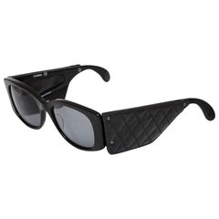 Retro Chanel Quilted Leather Sunglasses
