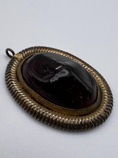 Vintage Chanel Rare Gripoix pendant, 1950s