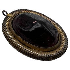 Retro Chanel Rare Gripoix pendant, 1950s