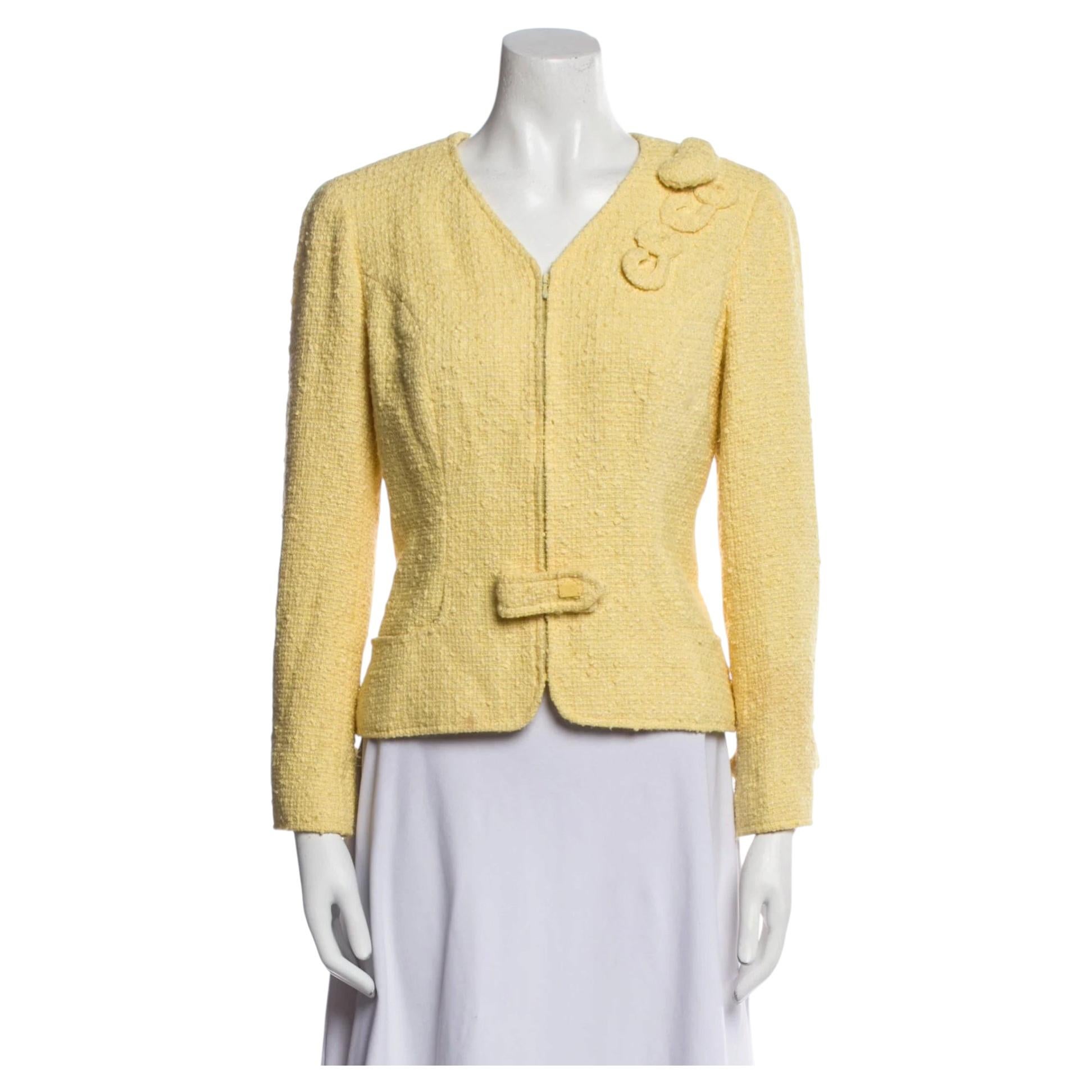 Vintage Chanel resort tweed blazer, 2004