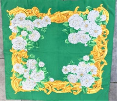 Vintage CHANEL Vintage Schal 100 % Seide 90cm x 90 cm