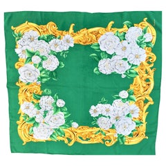 Vintage CHANEL Vintage Schal 100 % Seide 90cm x 90 cm