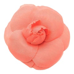 Chanel Vintage Chanel White Vintage Camellia Flower Brooch Pin