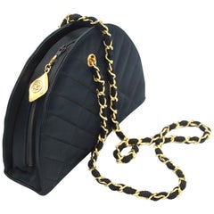 Vintage Chanel Silk Evening Handbag