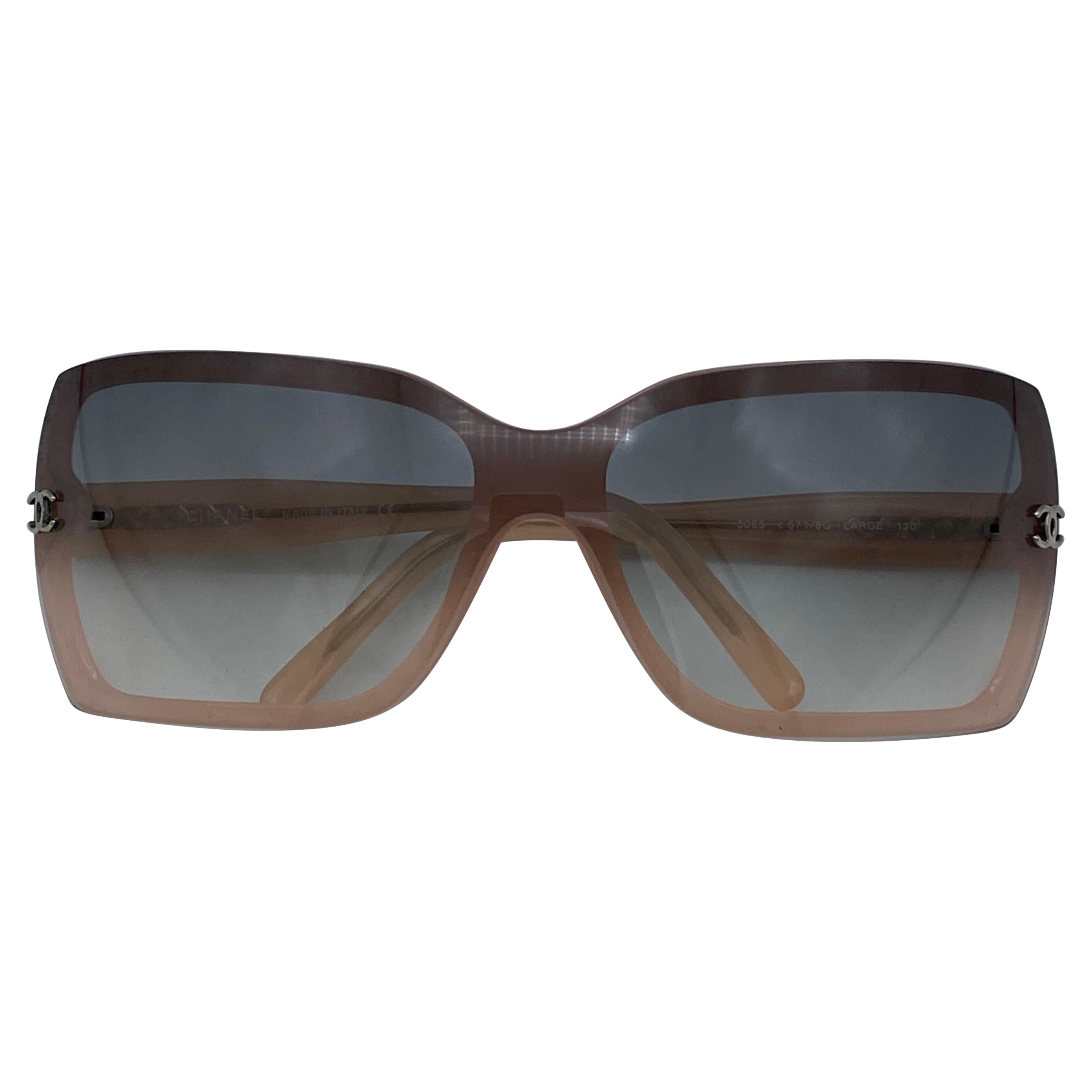 Gafas de sol cuadradas Chanel vintage