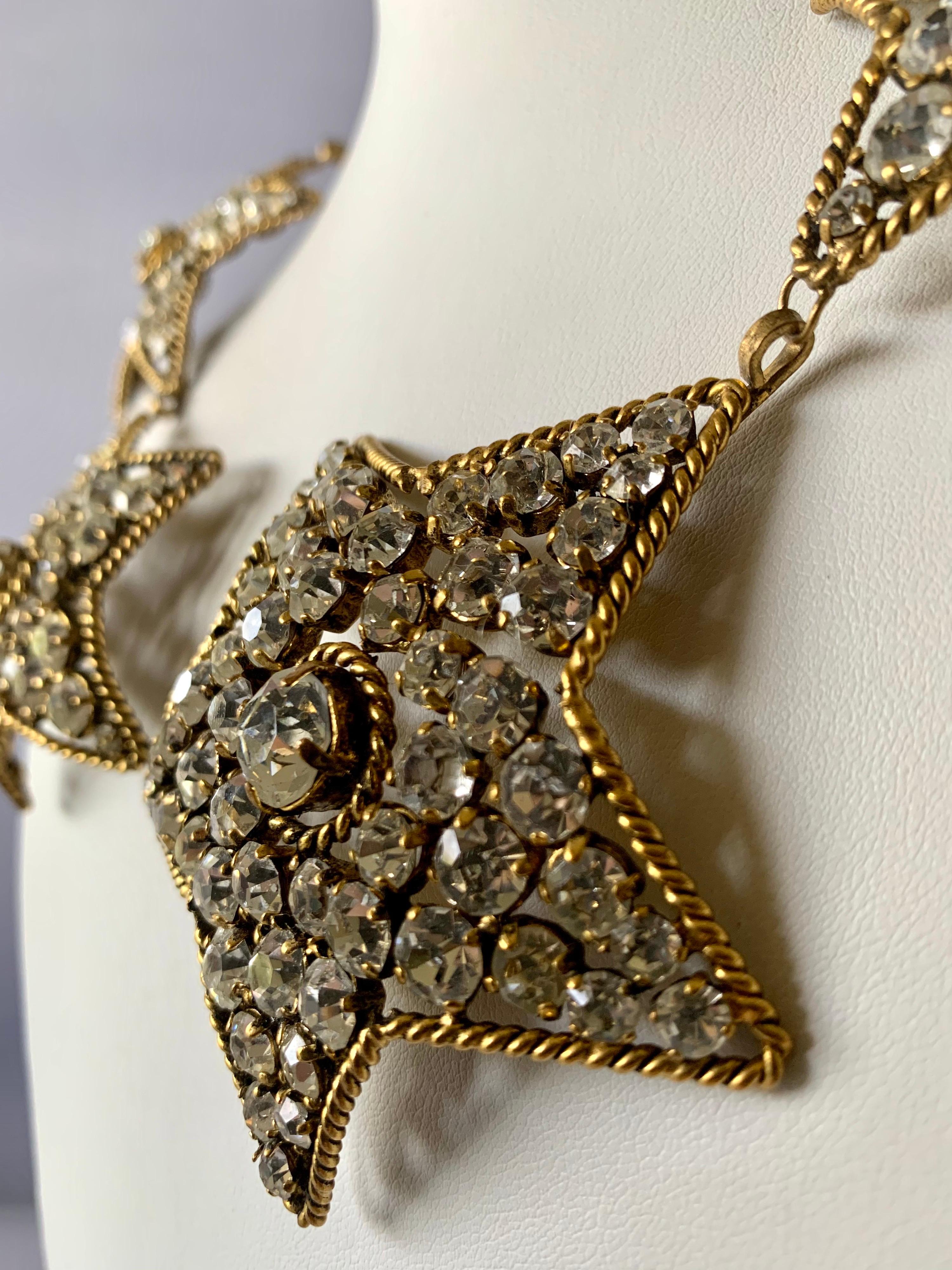 Chanel Comete Diamond Gold Necklace at 1stDibs | chanel comete necklace,  chanel diamond pendant, chanel star charm