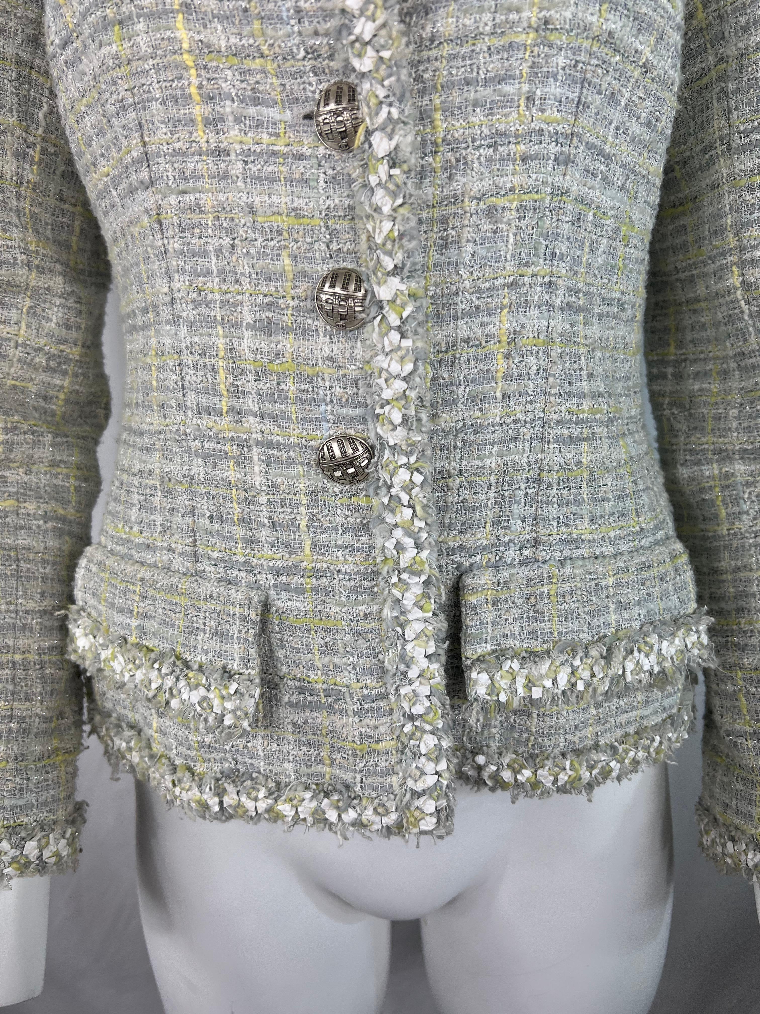 vintage chanel tweed jacket