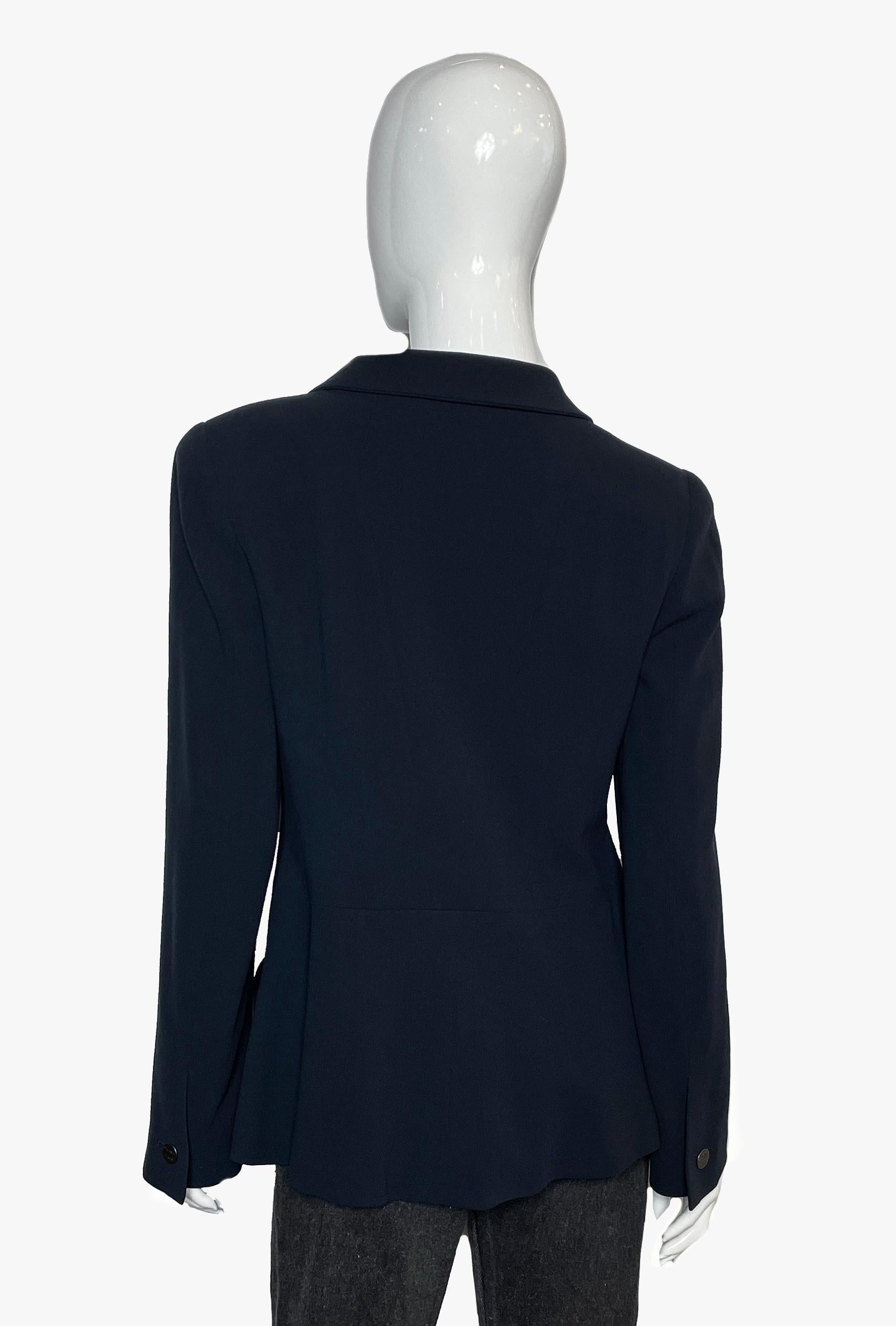 Vintage Chanel-Blazer aus Wolle, Cruise 2000er Jahre Damen im Angebot