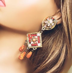 Vintage CHANTAL THOMAS earrings