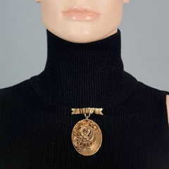 Vintage CHANTAL THOMASS Flower Hat Dangling Brooch