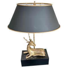 Lampe de bureau Vintage Chapman Brass Stag