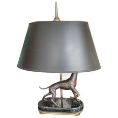 Lampe Vintage Chapman Bronze Whippet