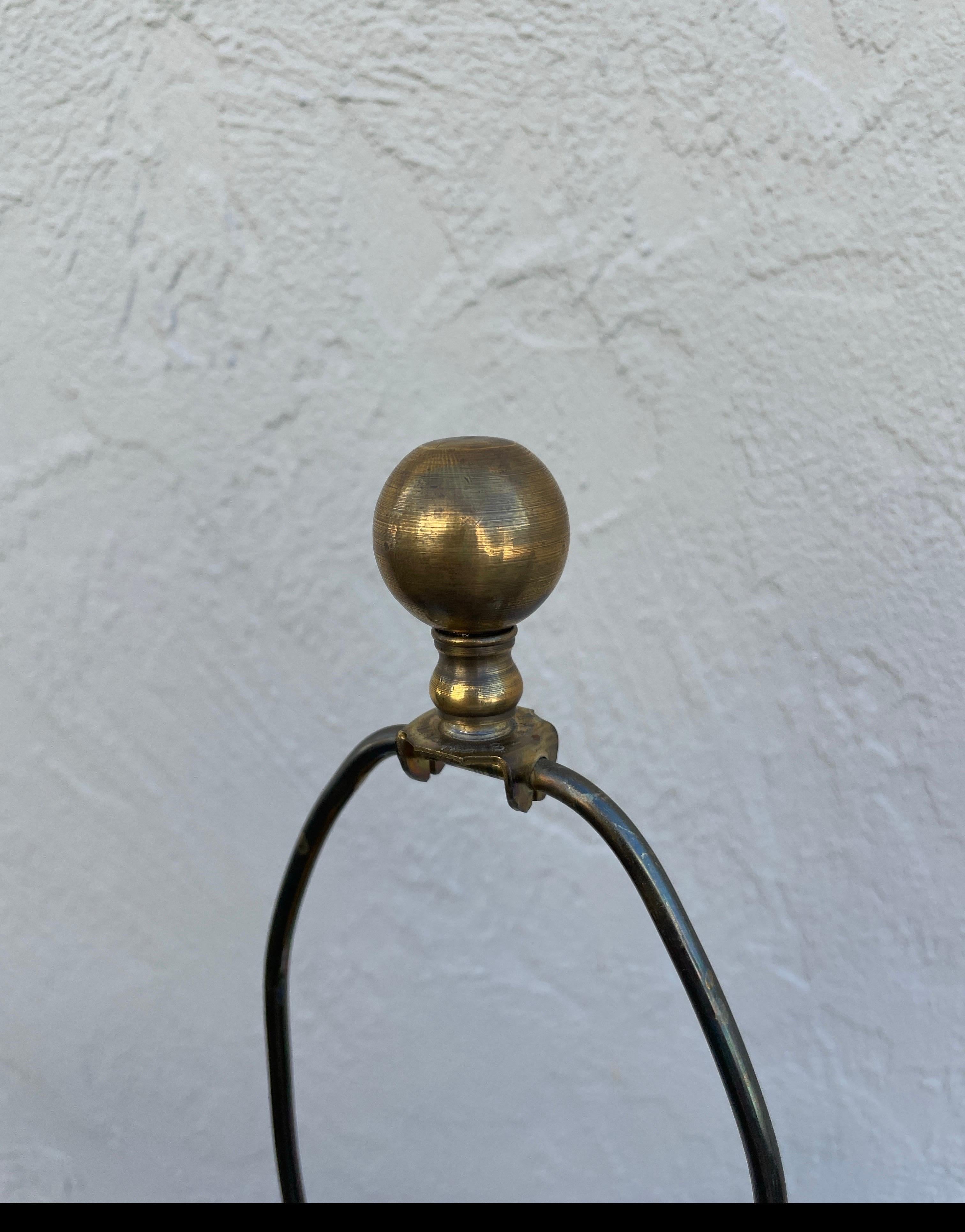 20th Century Vintage Chapman Gourd Shaped Table Lamp For Sale