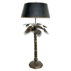 Vintage Chapman Palm Lamp