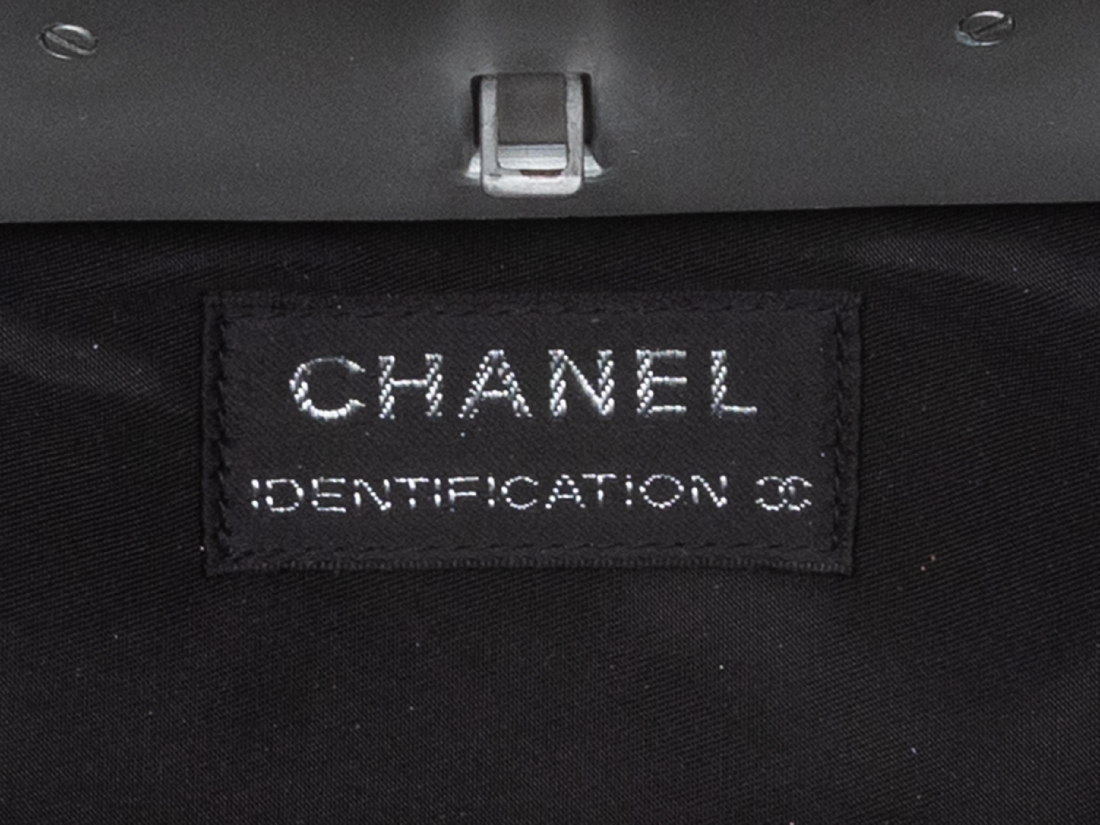 Vintage Charcoal Chanel 1999 Millennium Umhängetasche im Angebot 2