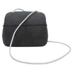 Borsa a tracolla Chanel Millennium 1999, vintage, color antracite