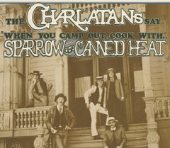 Vintage Charlatans Family Dog Poster of Canned Heat 1967