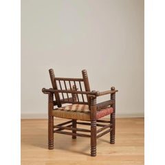 Chaise vintage attribuée à Charles Dudouyt