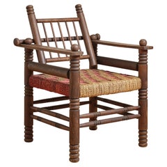 Vintage Charles Dudouyt Attributed Chair