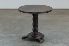 Vintage Charles Dudouyt Side Table From France, Circa 1960