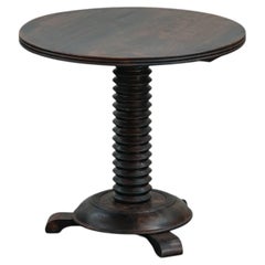 Vintage Charles Dudouyt Side Table From France, Circa 1960
