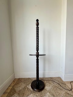 Vintage Charles Dudouyt Style Floor Lamp, France C.1950
