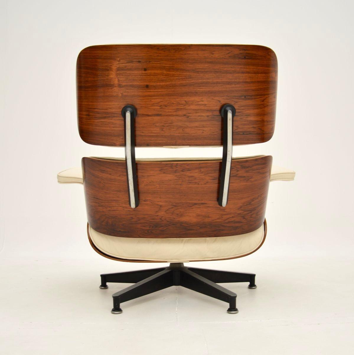 Vintage Charles Eames Lounge Chair and Ottoman by Herman Miller 7
