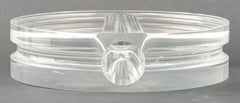 Vintage Charles Hollins Jones Minimalist Lucite Vase in Disc Shape, 1970s