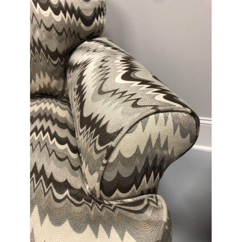 20th Century CHARLES STEWART Transitional Style Club Chairs - Pair