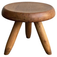 Vintage Charlotte Perriand ‘Berger’ Low Stool, 1950s