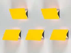 Vintage Charlotte Perriand Les Arcs CP1 Wall Light or Sconces - Yellow