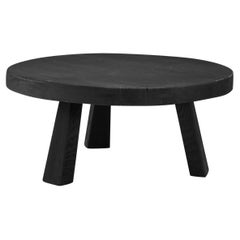 Used Charred Coffee Table, Europe, circa 1960s