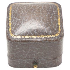 Chas. vintage. Packer & Co. Ring Box, Regent Street, Londres