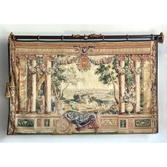 Vintage-Wandteppich „Château Bellevue“ von Tenture Des Maisons Royals