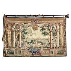 Vintage-Wandteppich „Château Bellevue“ von Tenture Des Maisons Royals