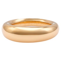 Chaumet Anneau Dome Ring vintage en or jaune 18 carats