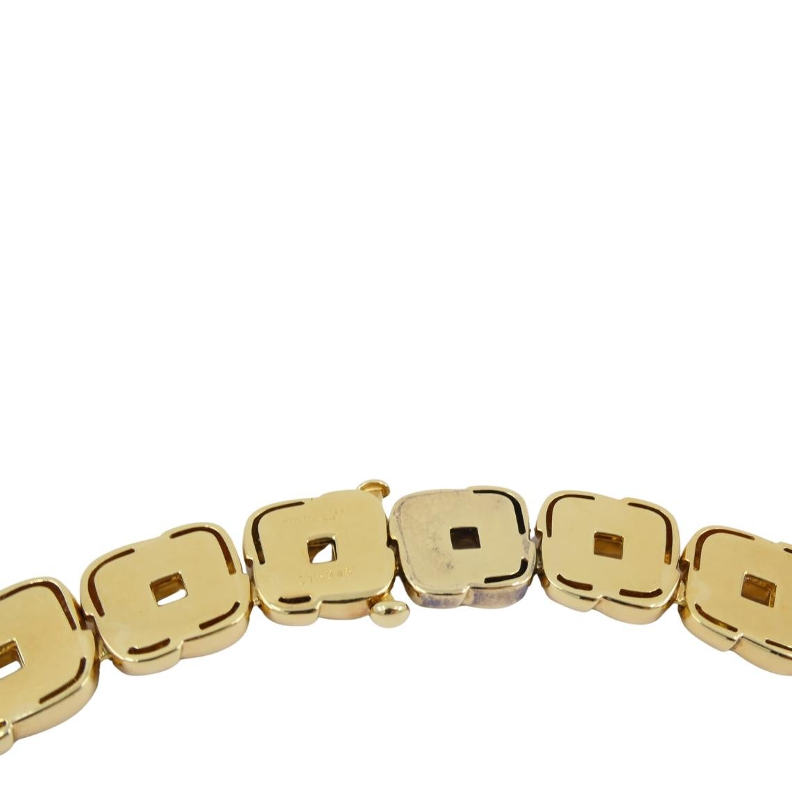 Collana Chaumet d'epoca con collare in oro 18k A Link in vendita 2
