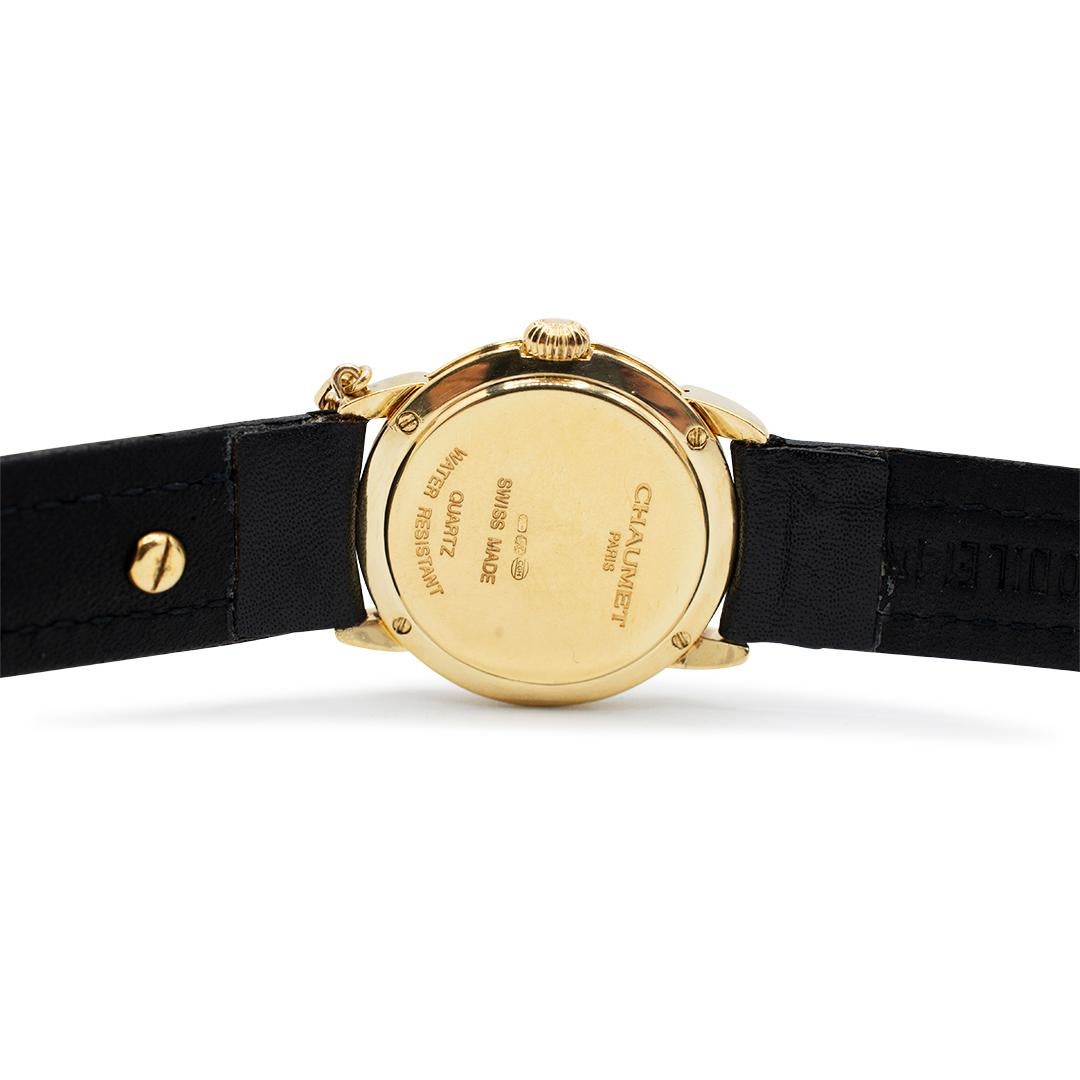 chaumet gold watch