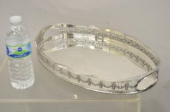 Vintage Cheltenham and Co English Silver Plated Adams Style Draped Platter