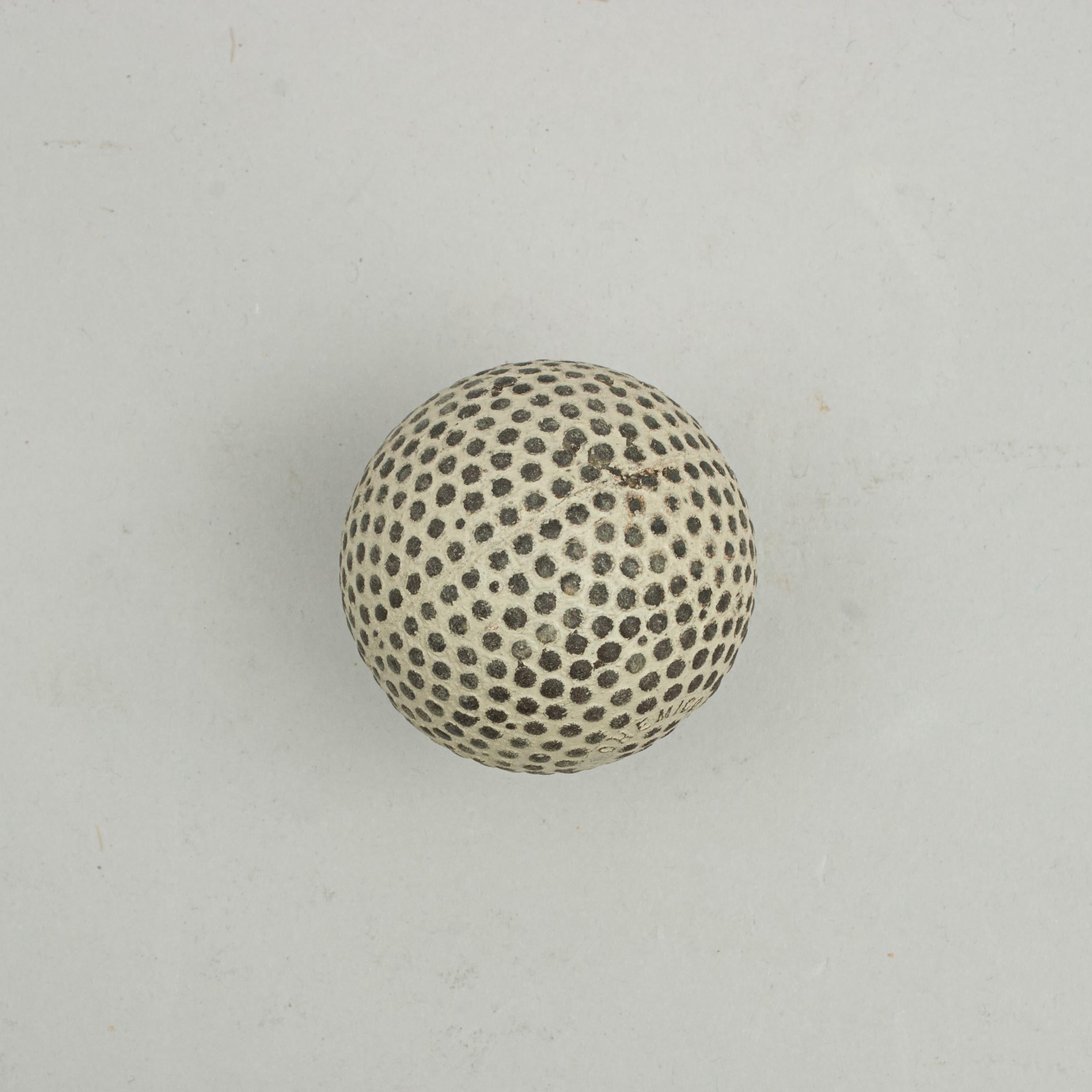 Vintage Chemico Bob Golf Ball, Bramble Pattern In Good Condition For Sale In Oxfordshire, GB