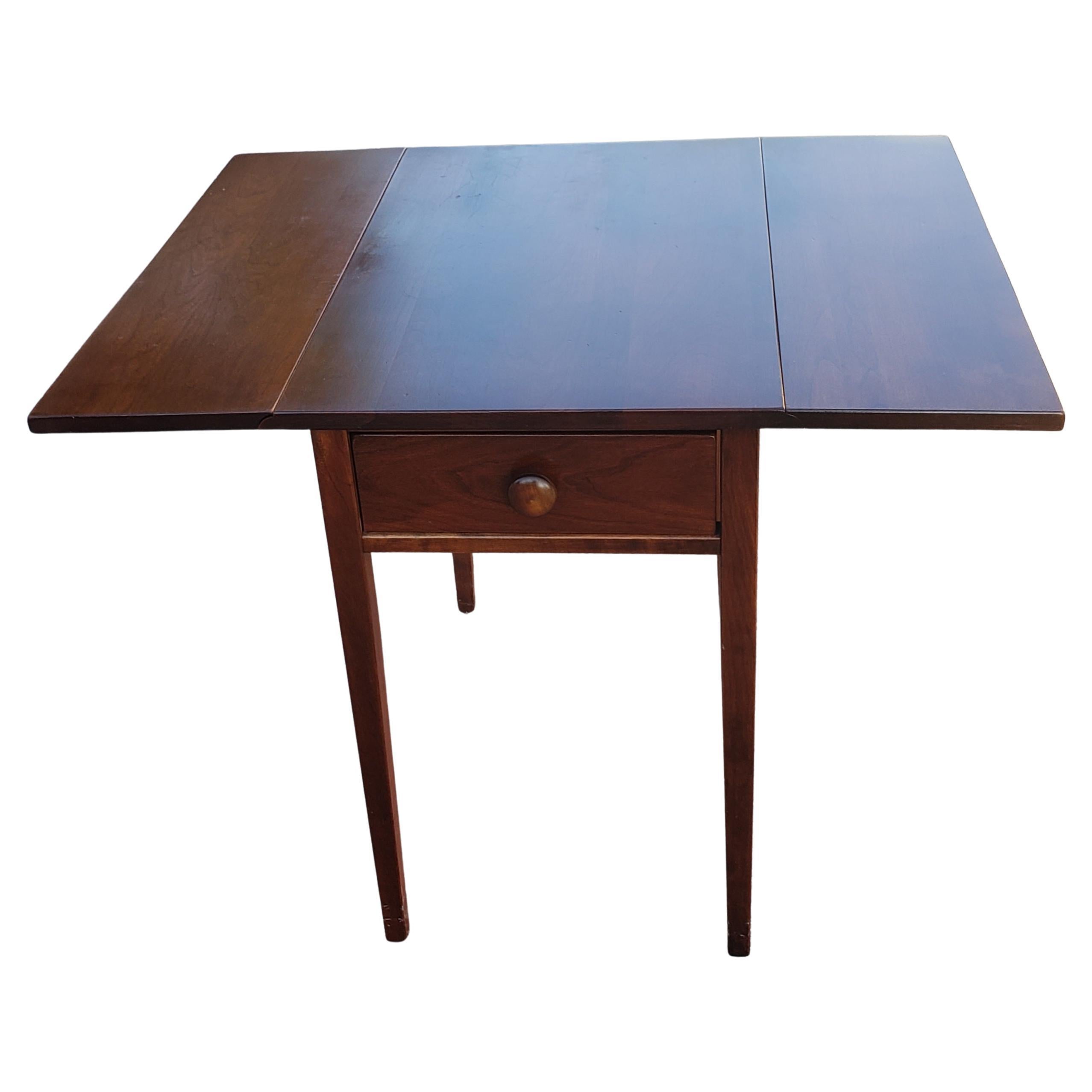 antique cherry drop leaf table for sale