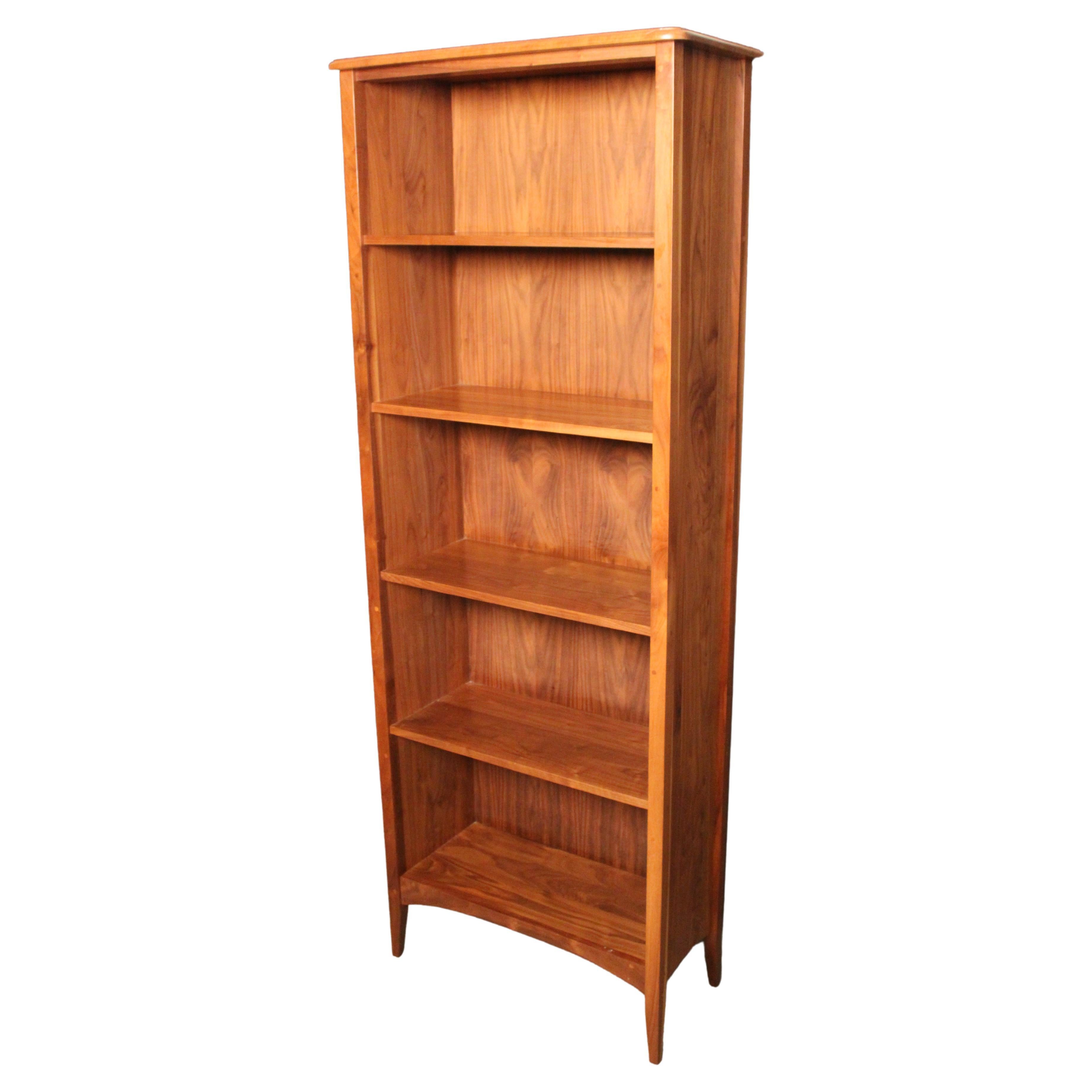 Vintage Cherry "New England" Shaker Bookcase by Pompanoosuc Mills For Sale