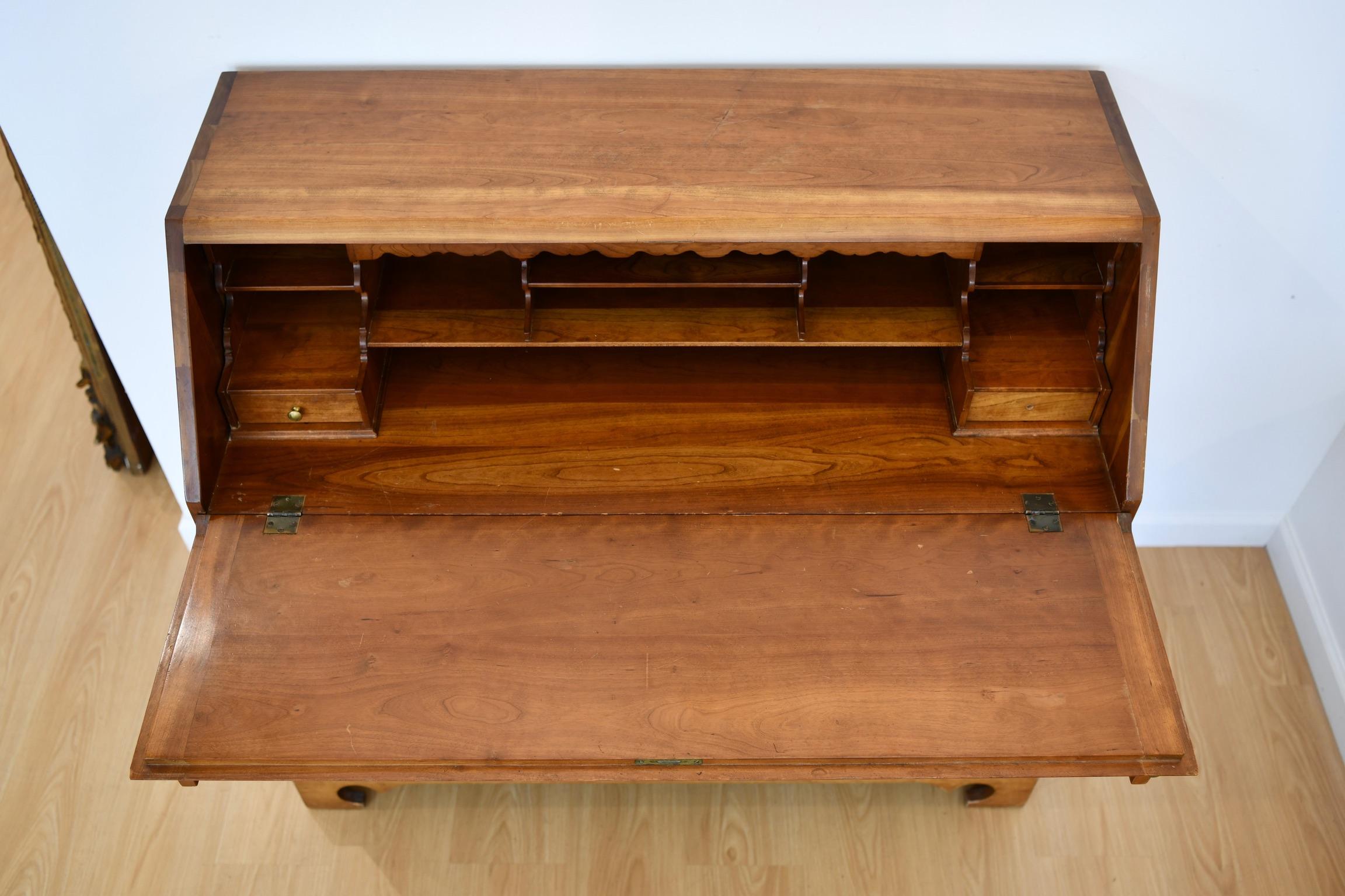 Vintage Cherry Slant Front Desk by Stickley 7
