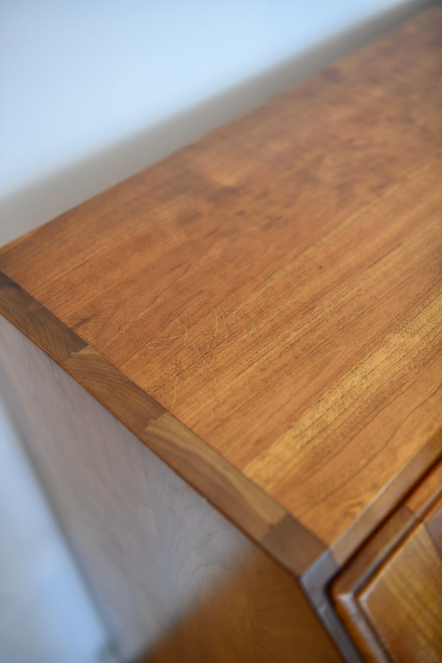 Vintage Cherry Slant Front Desk by Stickley 13
