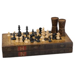 Ajedrez y backgammon vintage