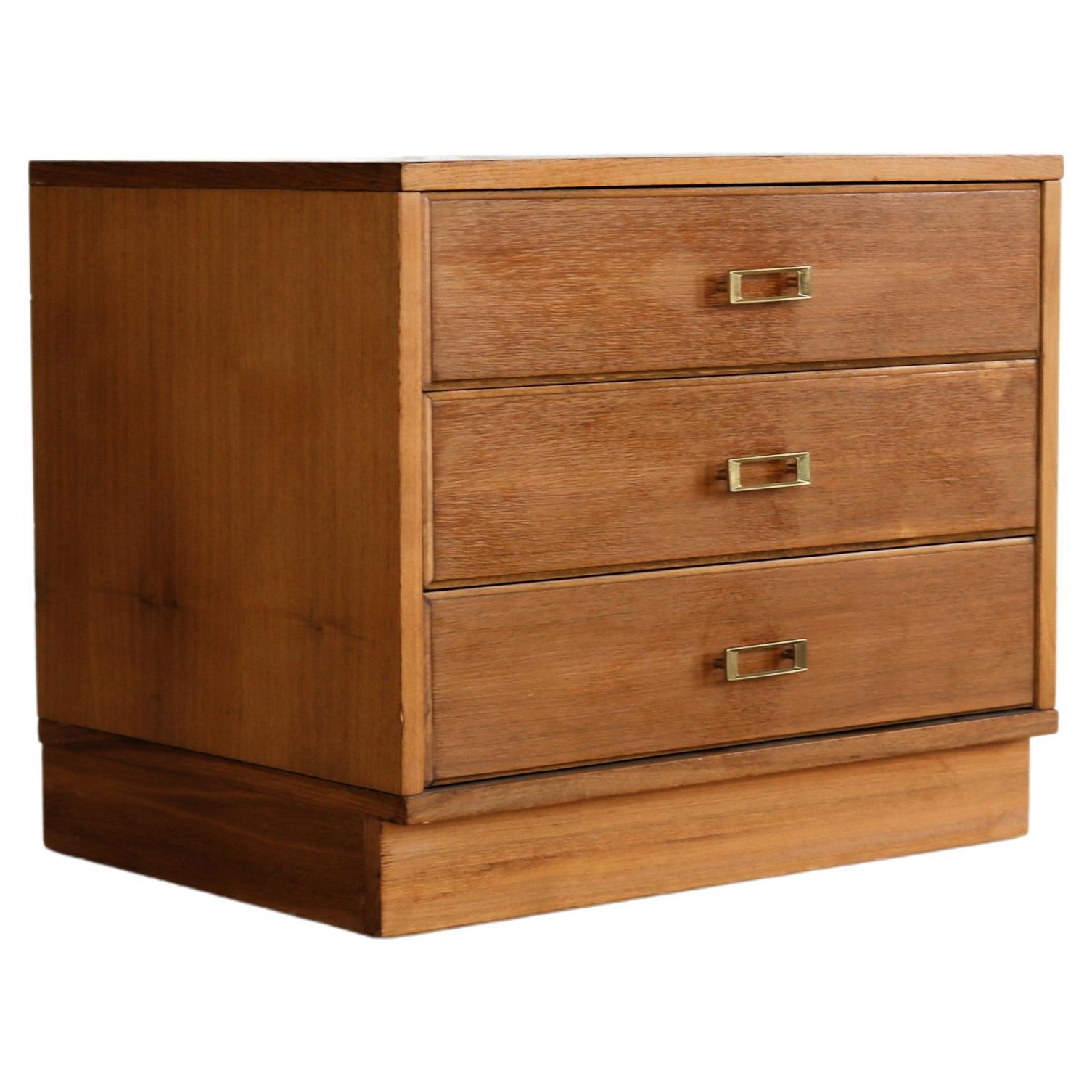 vintage chest of drawers  bedside table  60s  Sweden
