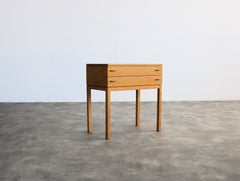 vintage chest of drawers  bedside table  60s  Swedish